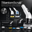 Titanium Scrub™ • Escova de Limpeza Elétrica Premium Multifuncional 9 em 1